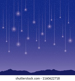 Wish on a starry night