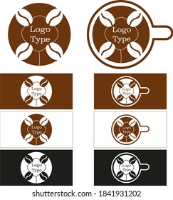 Deseo la perfecta armonía de los granos de café y el trébol de cuatro hojas traer suerte a su empresa.