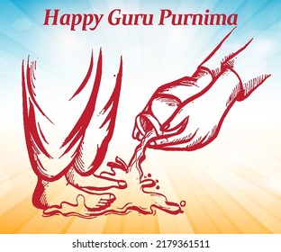 Wish you a Happy Guru Purnima! Be grateful towards who made you meet yourself.  There will be no darkness in your life, when there is the ray of light of your blessings and teachings