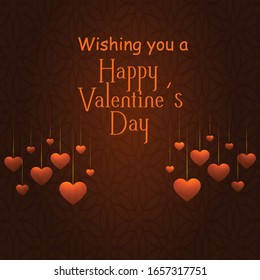 WISH YOU A HAPPY VALENTINE'S DAY