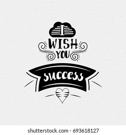 I wish you success. Banner, badge, for a blog or social networks, can be used as a print