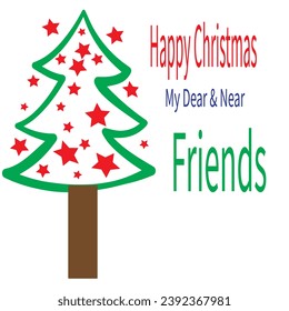 Wish for your friends for Mary Christmas 🎁 with happiness 