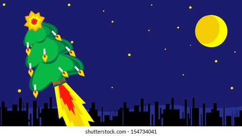 Wishes for the new year and Christmas, Merry Christmas and a happy new year