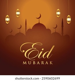 WISHING EID MUBARIK POST BACKGROUND