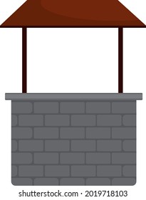Deseando bien, ilustración, vector sobre un fondo blanco.