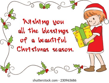 Wishing you all the blessings of a beautiful Christmas season.