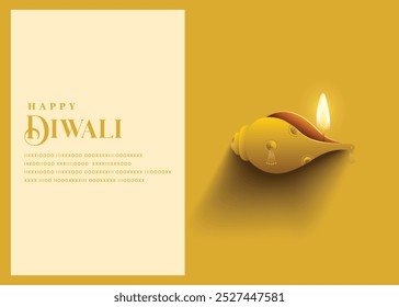 Wishing you Happy Diwali,Greeting cards. Premium diya.