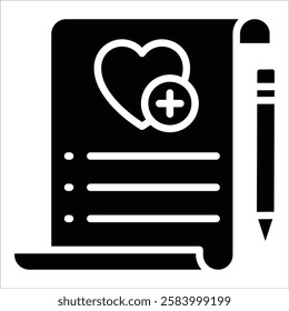 Wishlist Icon Element For Design