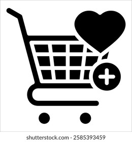 Wishlist Icon Element For Design