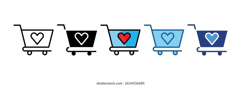 Wishlist Icon Element For Design