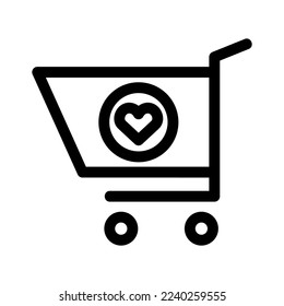 wishlist icon or logo isolated sign symbol vector illustration - high quality black style vector icons
