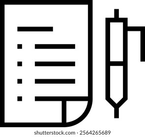 wishlist icon. Thin linear style design isolated on white background