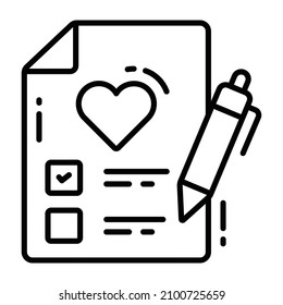 Wishlist Survey and Feedback, modern vector illustration 