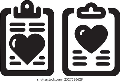 Lista de deseos Icono de Vector. Ideal para el comercio electrónico y las plataformas de compras.