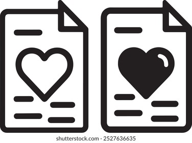 Wishlist Vector Icon. Ideal for E-commerce and Shopping Platforms.