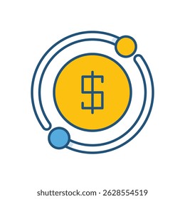 Wishlist Vector icon stock illustration