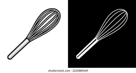 wisk logo full color and line art