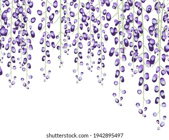 藤の花 のベクター画像素材 画像 ベクターアート Shutterstock