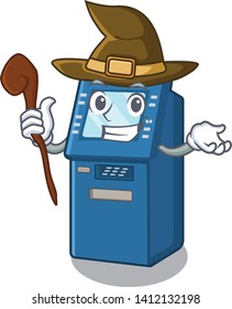 Witch atm machine next to character table