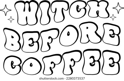 Witch Before Coffee print file