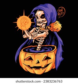 witch can do it with the power of dark magic
