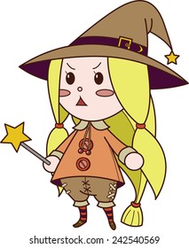 witch cartoon