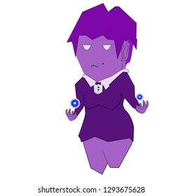 Witch casting spell