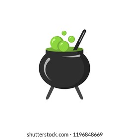 Witch cauldron icon