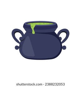 Witch Cauldron Icon Vector Design.