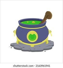 Witch Cauldron perfect asset for games and halloween season