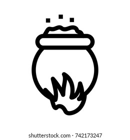 WITCH COOKING ICON 