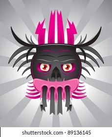Witch doctor head