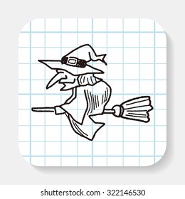 witch doodle