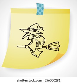 witch doodle