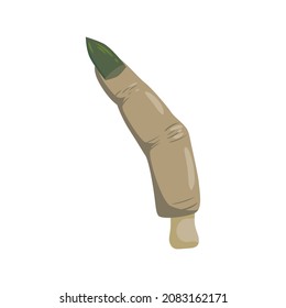 Witch finger, magic power, fantasy, magical symbol. Vector illustration cartoon style
