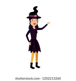 witch halloween costume character