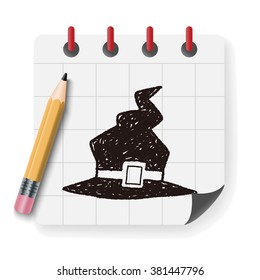 witch hat doodle
