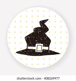 witch hat doodle