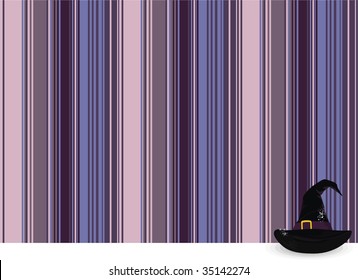 witch hat halloween background