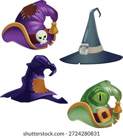 Hexenhut Halloween Kollektion Set