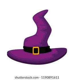 witch hat halloween icon