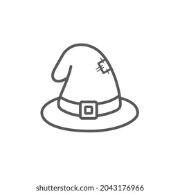 Witch Hat Halloween icon for business website,apps, and many more