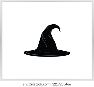 Witch hat icon. hat icon