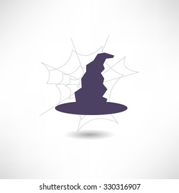 Witch hat icon 