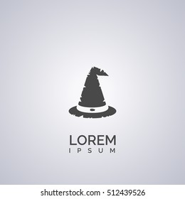 witch hat icon design