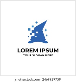 witch hat icon or logo vector illustration colored vector icon sign symbol can be used for company logo