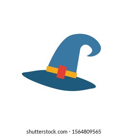 Witch Hat icon. Simple flat element from halloween collection. Creative witch hat icon for templates, software and apps.