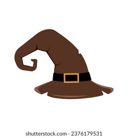 Witch Hat Icon Vector Design.