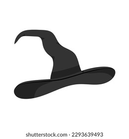 Witch Hat Icon, Witch Hat Vector, Halloween Witch Hat, Vector Illustration Background