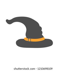 Witch hat icon, vector illustration design. Halloween collection.
